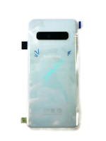 Задняя крышка Samsung G973F Galaxy S10 сервисный оригинал белая (white)