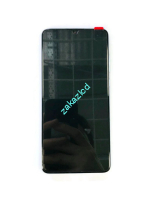 Дисплей с тачскрином Huawei P30 Dual Sim (ELE-L29) в сборе со средней частью, АКБ и датчиком отпечатка пальца сервисный оригинал голубой (Breathing Crystal)