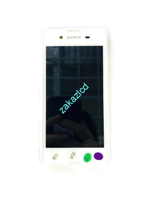 Дисплей с тачскрином Sony Xperia E3 D2203 сервисный оригинал белый (white) Дисплей с тачскрином Sony Xperia E3 D2203 сервисный оригинал белый (white)