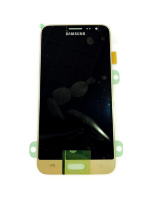 Дисплей с тачскрином Samsung J320F Galaxy J3 2016 сервисный оригинал золотой (gold)