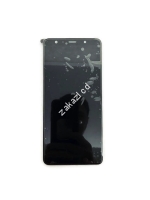 Дисплей с тачскрином Samsung A750F Galaxy A7 2018 сервисный оригинал черный (black)