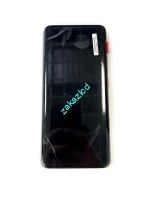 Дисплей с тачскрином Huawei Mate 20 Pro (LYA-L29) в сборе со средней частью, АКБ, динамиком и вибромотором сервисный оригинал черный (black)