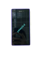 Дисплей с тачскрином Sony Xperia T3 D5103 сервисный оригинал фиолетовый (purple)