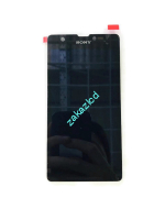 Дисплей с тачскрином Sony Xperia ZR C5502 сервисный оригинал черный (black)