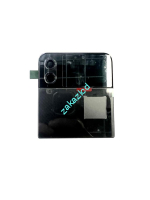 Дисплей с тачскрином Samsung F721B Galaxy Z Flip 4 внешний сервисный оригинал черный (black)