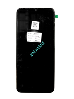 Дисплей с тачскрином Infinix Smart 6 сервисный оригинал черный (black)