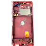 Дисплей с тачскрином Samsung G780F Galaxy S20 FE сервисный оригинал красный (red) - Дисплей с тачскрином Samsung G780F Galaxy S20 FE сервисный оригинал красный (red)