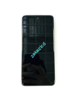 Дисплей с тачскрином Huawei Honor 10X Lite (DNN-LX9) в сборе со средней частью, АКБ и динамиком сервисный оригинал черный (black)