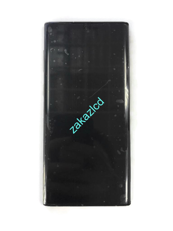 Дисплей с тачскрином Samsung N970F Galaxy Note 10 сервисный оригинал серебро (silver)