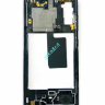 Средняя часть корпуса Samsung A415F Galaxy A41 сервисный оригинал черная (black) - Средняя часть корпуса Samsung A415F Galaxy A41 сервисный оригинал черная (black)