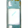 Средняя часть корпуса Samsung A715F Galaxy A71 сервисный оригинал синяя (blue) - Средняя часть корпуса Samsung A715F Galaxy A71 сервисный оригинал синяя (blue)