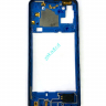 Средняя часть корпуса Samsung A217F Galaxy A21s сервисный оригинал синяя (blue) - Средняя часть корпуса Samsung A217F Galaxy A21s сервисный оригинал синяя (blue)