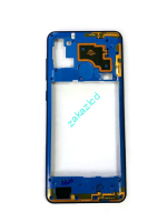 Средняя часть корпуса Samsung A217F Galaxy A21s сервисный оригинал синяя (blue)