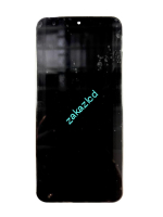 Дисплей с тачскрином Huawei P50 (ABR-LX9) в сборе со средней частью, АКБ, динамиком и вибромотором сервисный оригинал серебро (golden black)