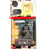 Дисплей с тачскрином Huawei P50 (ABR-LX9) в сборе со средней частью, АКБ, динамиком и вибромотором сервисный оригинал серебро (golden black) - Дисплей с тачскрином Huawei P50 (ABR-LX9) в сборе со средней частью, АКБ, динамиком и вибромотором сервисный оригинал серебро (golden black)