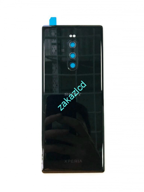 Задняя крышка Sony Xperia 1 J9110 сервисный оригинал черная (black) Задняя крышка Sony Xperia 1 J9110 сервисный оригинал черная (black)