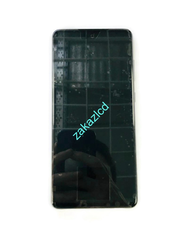 Дисплей с тачскрином Samsung A725F Galaxy A72 сервисный оригинал черный (black)