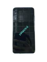 Дисплей с тачскрином Huawei P30 Lite Dual Sim 4GB+128GB (MAR-LX1M\MAR-L21MEA) в сборе со средней частью, АКБ и динамиком сервисный оригинал синий (Peacock Blue)