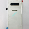 Задняя крышка Samsung G975F Galaxy S10 Plus сервисный оригинал керамическая белая (ceramic white) - Задняя крышка Samsung G975F Galaxy S10 Plus сервисный оригинал керамическая белая (ceramic white)