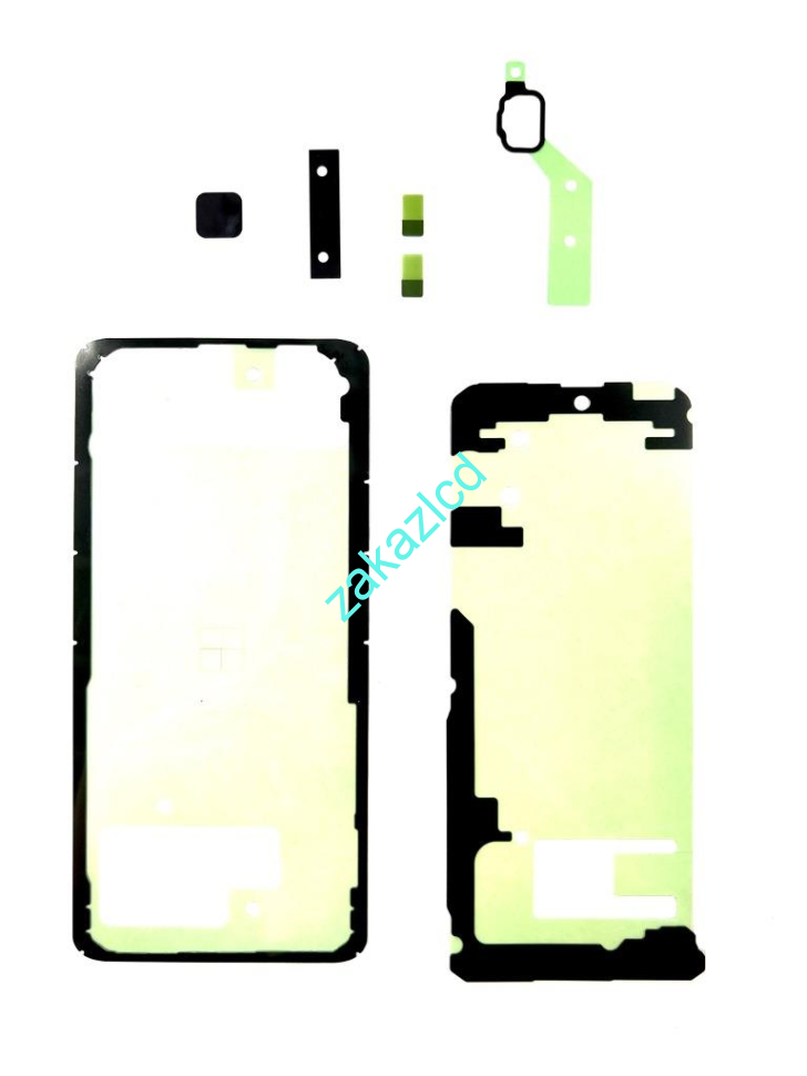 Проклейка (скотч) задней крышки и дисплейного модуля (ремкоплект) Samsung A530F Galaxy A8 сервисный оригинал