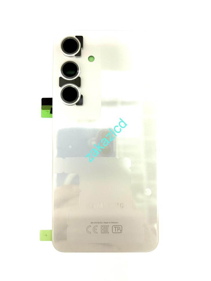 Задняя крышка Samsung S921B Galaxy S24 сервисный оригинал серебро (silver)