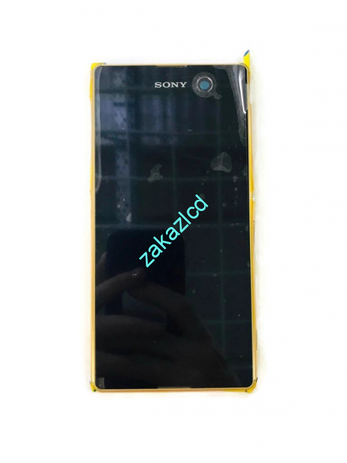Дисплей с тачскрином Sony M5 E5603 сервисный оригинал золотой (gold) Дисплей с тачскрином Sony M5 E5603 сервисный оригинал золотой (gold)