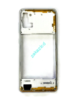 Средняя часть корпуса Samsung A315F Galaxy A31 сервисный оригинал белая (white)