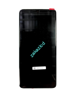 Дисплей с тачскрином Huawei P30 Dual Sim (ELE-L29) в сборе со средней частью, АКБ и датчиком отпечатка пальца сервисный оригинал синий (aurora)