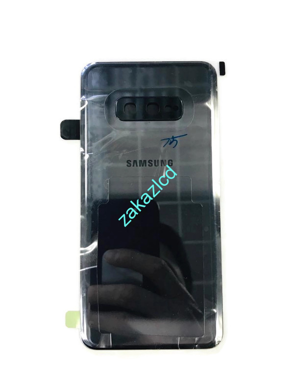 Задняя крышка Samsung G970F Galaxy S10e сервисный оригинал черная (black)