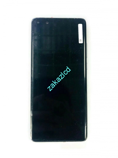 Дисплей с тачскрином Huawei P40 Pro (ELS-N29) в сборе со средней частью, АКБ, динамиком и вибромотором сервисный оригинал черный (black) Дисплей с тачскрином Huawei P40 Pro (ELS-N29) в сборе со средней частью, АКБ, динамиком и вибромотором сервисный оригинал черный (black)
