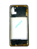 Средняя часть корпуса Samsung A315F Galaxy A31 сервисный оригинал черная (black)