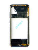 Средняя часть корпуса Samsung A515F Galaxy A51 сервисный оригинал черная (black)
