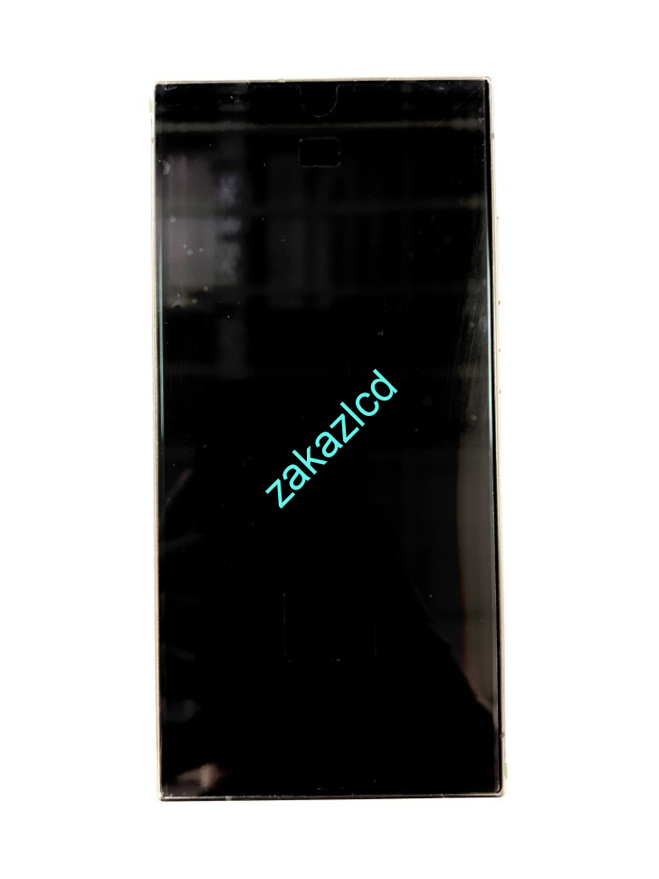 Дисплей с тачскрином Samsung S928B Galaxy S24 Ultra сервисный оригинал черный (titanium black)