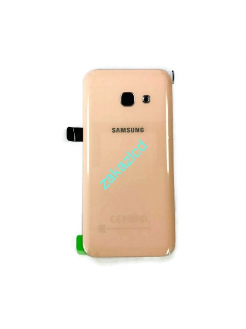 Задняя крышка Samsung A320F Galaxy A3 2017 сервисный оригинал розовая (pink) Задняя крышка Samsung A320F Galaxy A3 2017 сервисный оригинал розовая (pink)