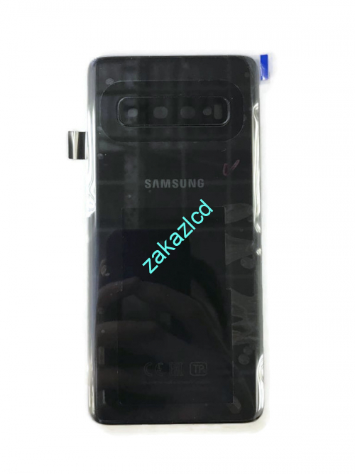 Задняя крышка Samsung G973F Galaxy S10 сервисный оригинал черная (black) Задняя крышка Samsung G973F Galaxy S10 сервисный оригинал черная (black)