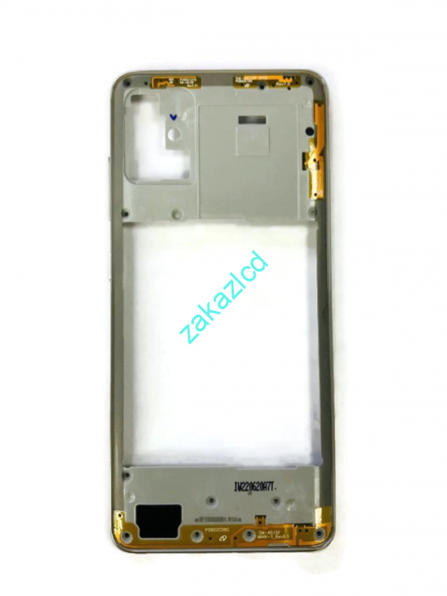 Средняя часть корпуса Samsung A515F Galaxy A51 сервисный оригинал белая (white) Средняя часть корпуса Samsung A515F Galaxy A51 сервисный оригинал белая (white)