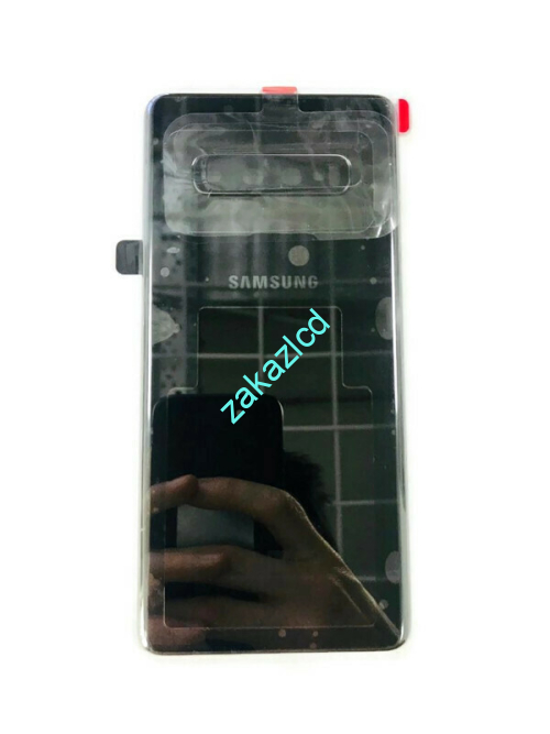 Задняя крышка Samsung G975F Galaxy S10 Plus сервисный оригинал керамическая черная (ceramic black) Задняя крышка Samsung G975F Galaxy S10 Plus сервисный оригинал керамическая черная (ceramic black)