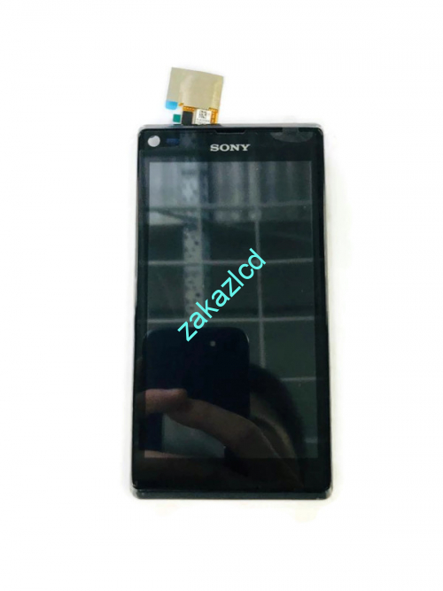Дисплей с тачскрином Sony Xperia L C2105\C2104 сервисный оригинал черный (black) Дисплей с тачскрином Sony Xperia L C2105\C2104 сервисный оригинал черный (black)