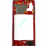 Средняя часть корпуса Samsung A315F Galaxy A31 сервисный оригинал красная (red) - Средняя часть корпуса Samsung A315F Galaxy A31 сервисный оригинал красная (red)