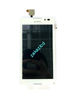 Дисплей с тачскрином Sony Xperia C C2305 сервисный оригинал белый (white)