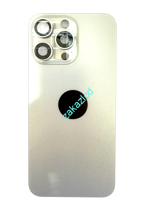 Задняя крышка IPhone 15 Pro Max белая (white) снятая оригинал Задняя крышка IPhone 15 Pro Max белая (white) снятая оригинал