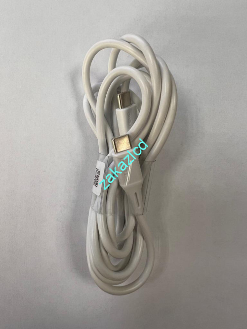 Type C - Type C кабель Tecno 1.8м сервисный оригинал (white) Type C - Type C кабель Tecno 1.8м сервисный оригинал (white)