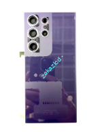 Задняя крышка Samsung S928B Galaxy S24 Ultra сервисный оригинал фиолетовая (titanium violet)