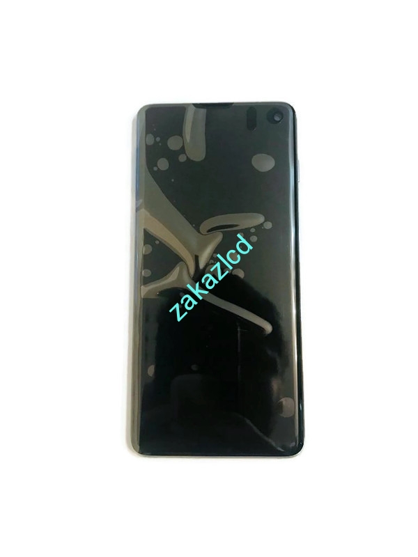 Дисплей с тачскрином Samsung G973F Galaxy S10 сервисный оригинал белый (white)
