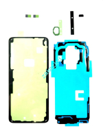 Проклейка (скотч) задней крышки и дисплейного модуля (ремкоплект) Samsung G965F Galaxy S9 Plus сервисный оригинал