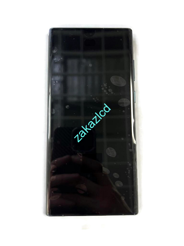 Дисплей с тачскрином Samsung S908B Galaxy S22 Ultra сервисный оригинал зеленый (green)