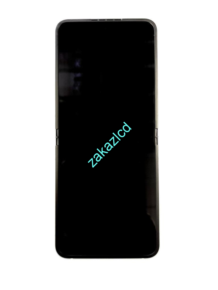 Дисплей с тачскрином Samsung F741B Galaxy Z Flip 6 сервисный оригинал синий (lite blue)