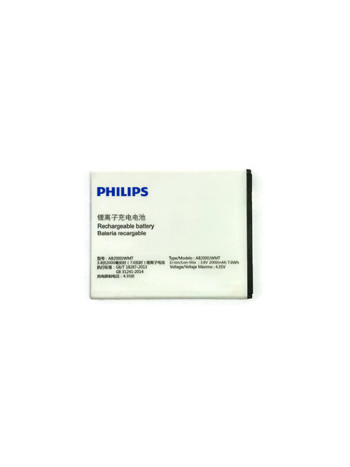 Аккумулятор (батарея) Philips S337 AB2000JWML оригинальное качество АКБ Philips S337 сервисный оригинал