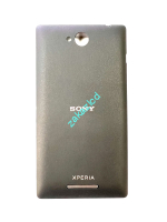 Задняя крышка Sony Xperia C C2305 сервисный оригинал черная (black)