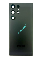 Задняя крышка Samsung S908B Galaxy S22 Ultra оригинал снятая черная (black)